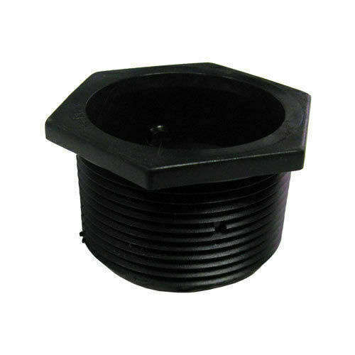 UNIVERSAL WALL FITTING BLACK